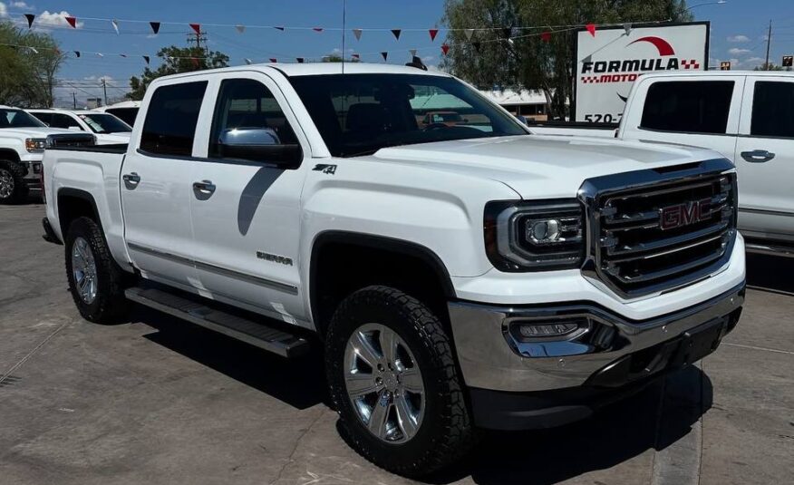 2018 GMC Sierra 1500 Crew Cab SLT  V8, 5.3L – 4×4