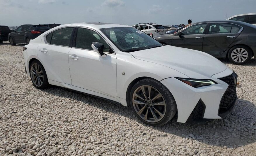 2022 LEXUS IS 350 F SPORT DESIGN