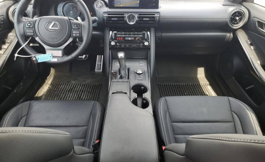 2022 LEXUS IS 350 F SPORT DESIGN