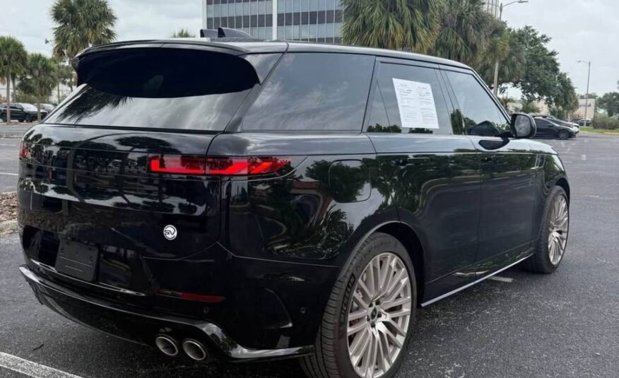 2025 RANGE ROVER SPORT SV EDITION TWO ONLY